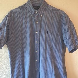 Men’s short sleeve Polo button down